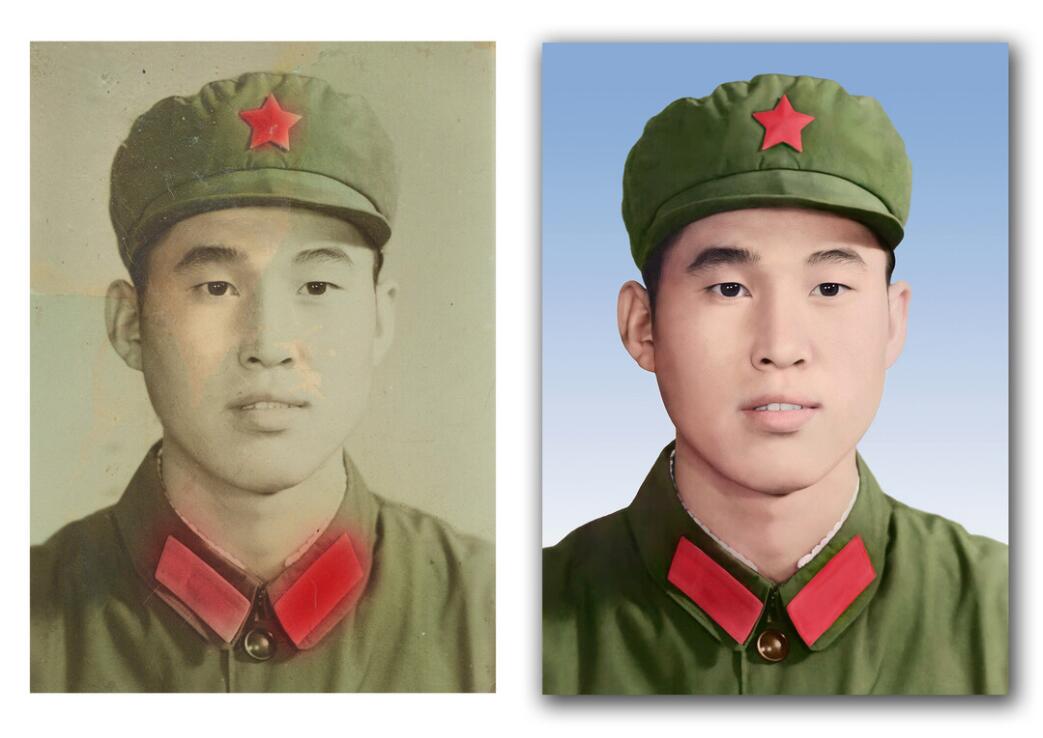 克什克腾破损照片修复-18